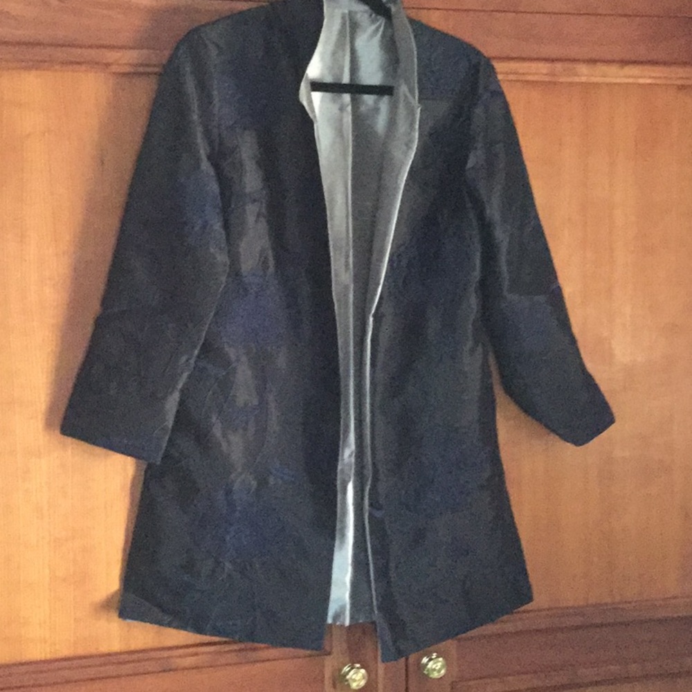 Reversible Silk Jacket - Picture 2 of 3
